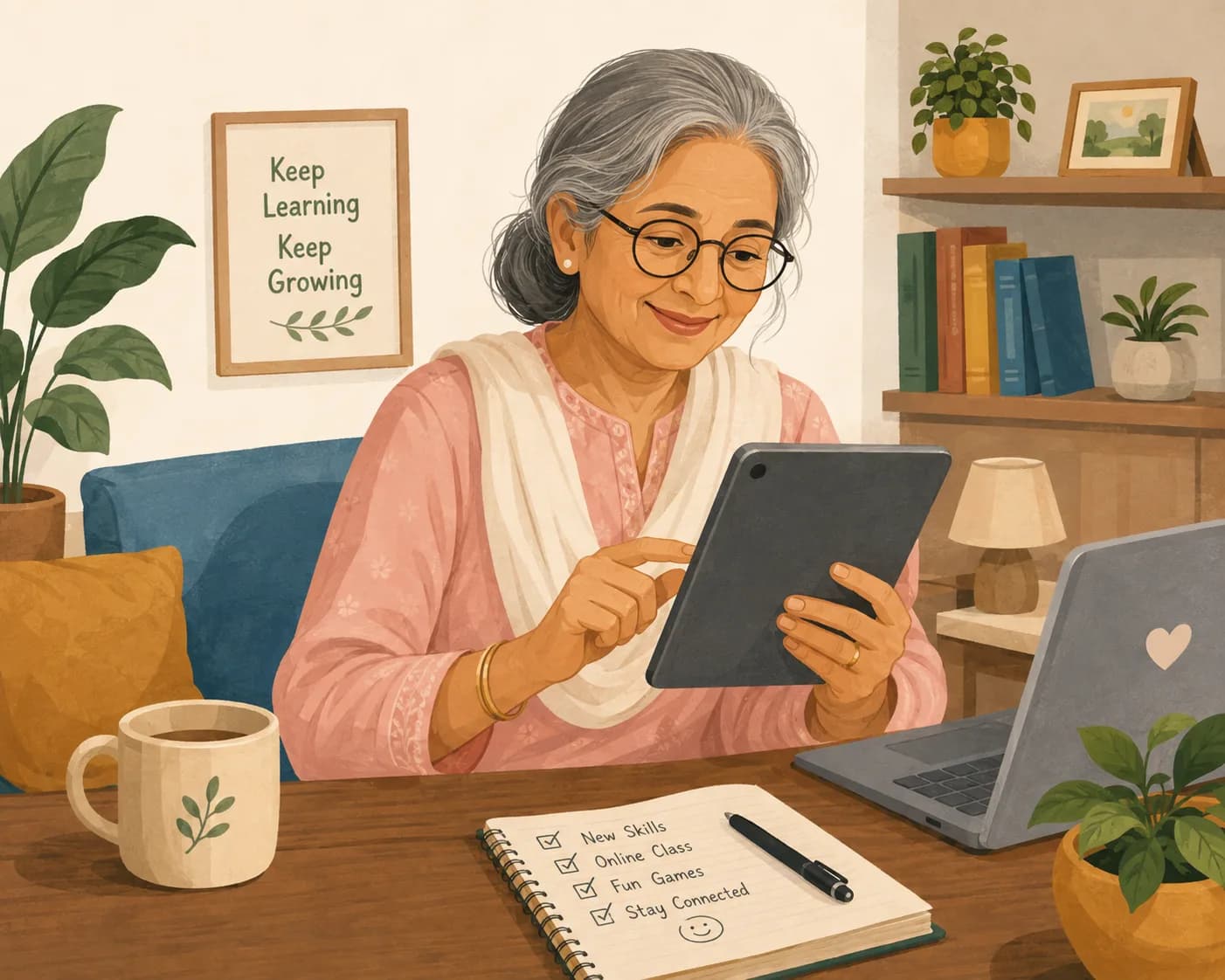 Never Too Old to Learn